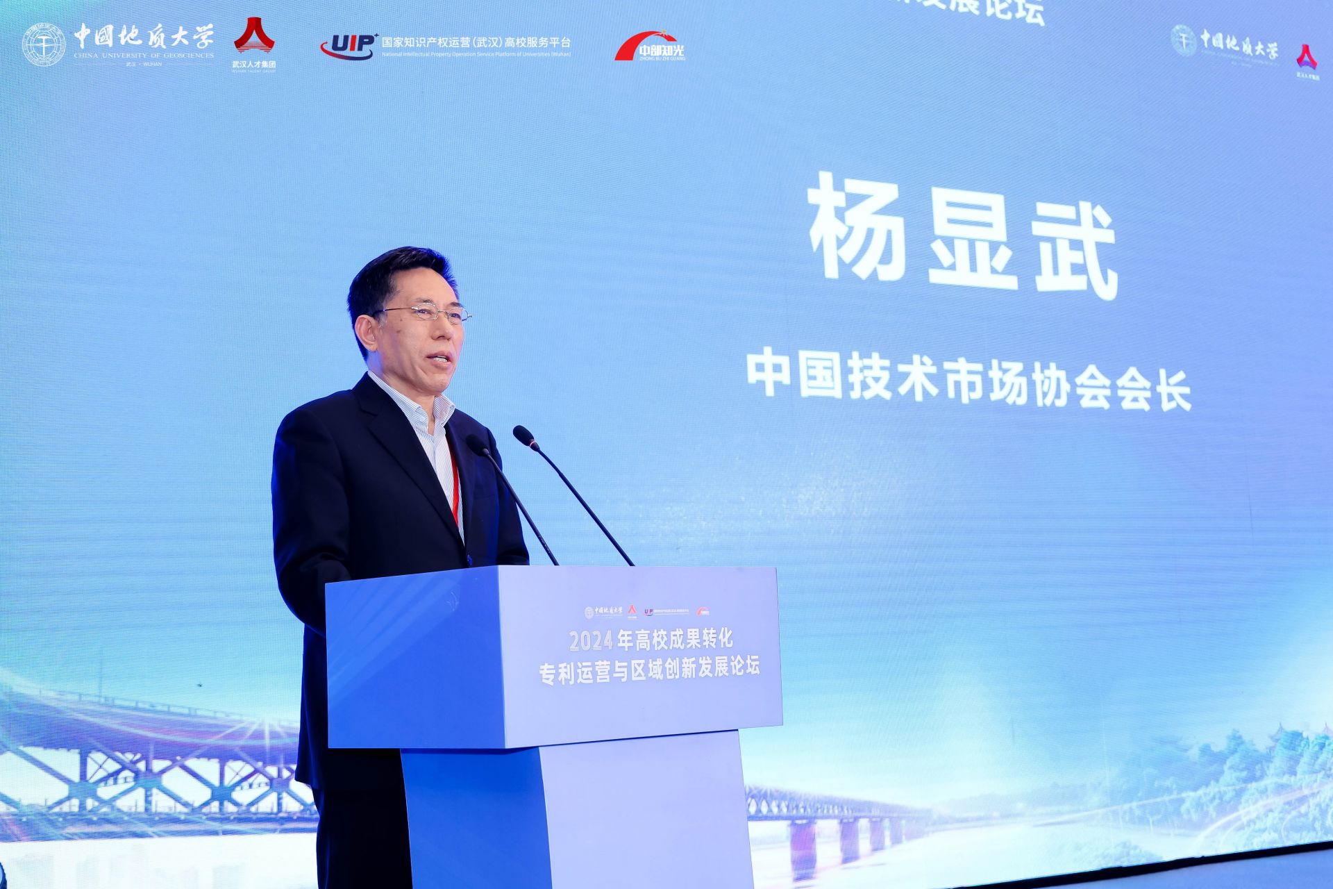 中國技術(shù)市場協(xié)會(huì)會(huì)長、科技部成果轉(zhuǎn)化與區(qū)域創(chuàng)新司原一級巡視員楊顯武.jpg.jpg